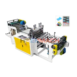 small nylon plastic pe carry garbage rolling bag making machine