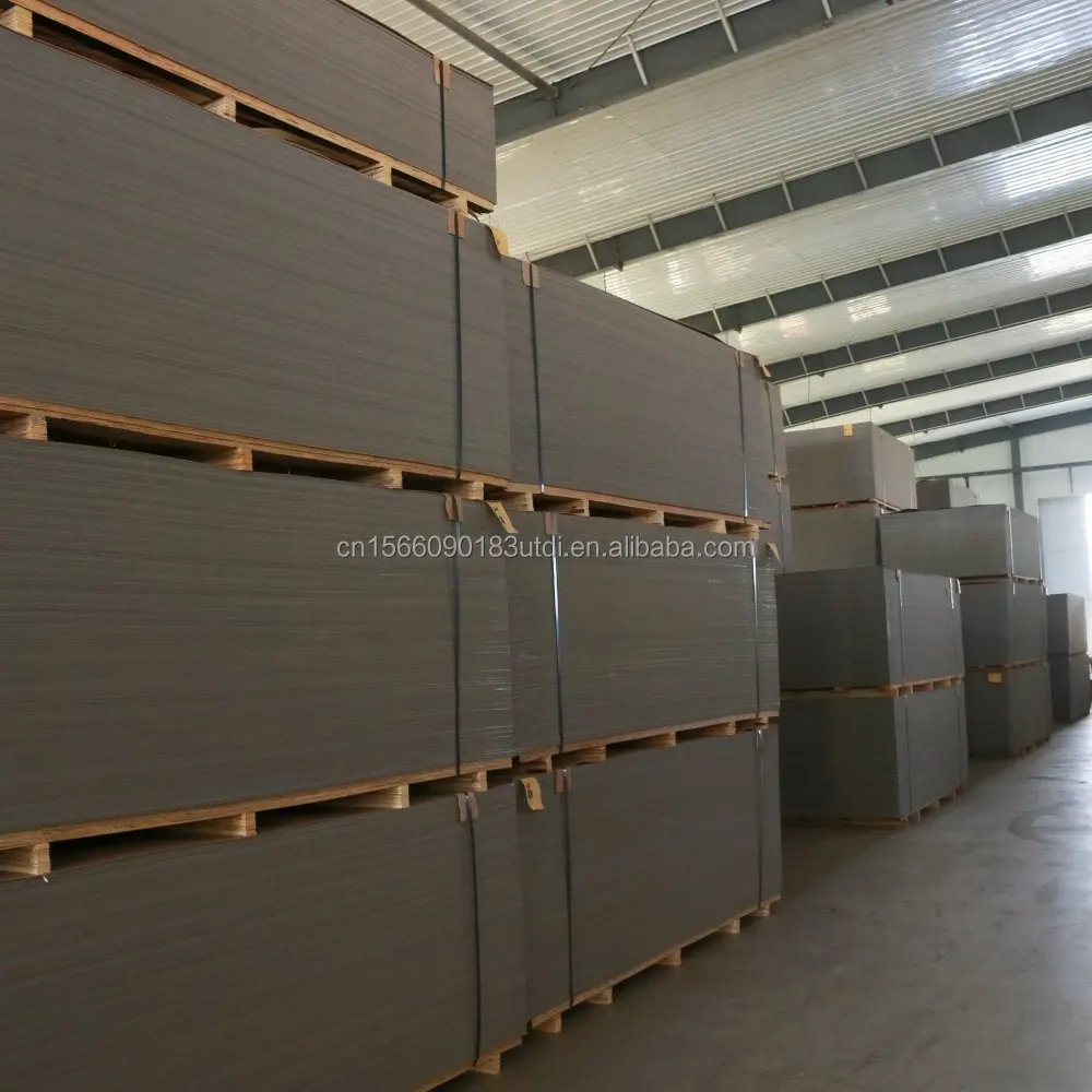 Panel komposit aluminium, lembaran acp dinding interior dekoratif 3d 1220x2440mm motif kayu