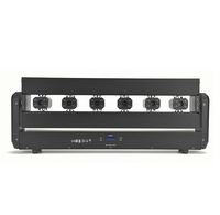 Barre lumineuse LED professionnelle DJ NightClub Strobe+Beam+Laser 6 yeux, projecteur laser de scène à faisceau rouge pour spectacle de lumières disco mobiles