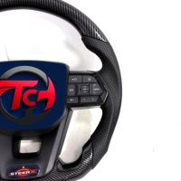 Volant en fibre de carbone pour Toyota Land Cruiser Hilux Prado GR LC300 LC250 LC200 LC105 LC79 LC70 LC76 N70 N80