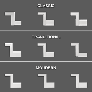 Moulures d'architrave en bois, planche de bois peinte en blanc, moulures de <span class=keywords><strong>corniche</strong></span> en bois, Stype de contamination - Product Image 6