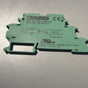 3X PLC Optocoupler ติดต่อ <span class=keywords><strong>Dek</strong></span>-oe-24dc/48DC/100 ord.-ไม่: 29 40 20 7สำหรับสินค้ารับประกัน - Product Image 1
