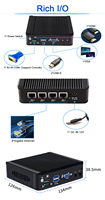 Routeur réseau VPN sans ventilateur PC quatre I225-V 2.5G sécurité réseau pare-feu serveur vpn