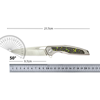 Couteau pliant en acier D2, couteau tactique de survie pour le camping, couteau de poche de haute qualité
