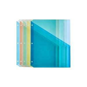 Porte-documents A4 en plastique PP au design simple pour rapports de bureau et cadeaux promotionnels - Product Image 1