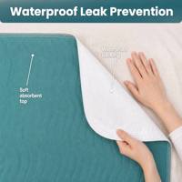AOSEN Protège-matelas imperméable ultra-absorbant réutilisable pour personnes âgées et hôpitaux