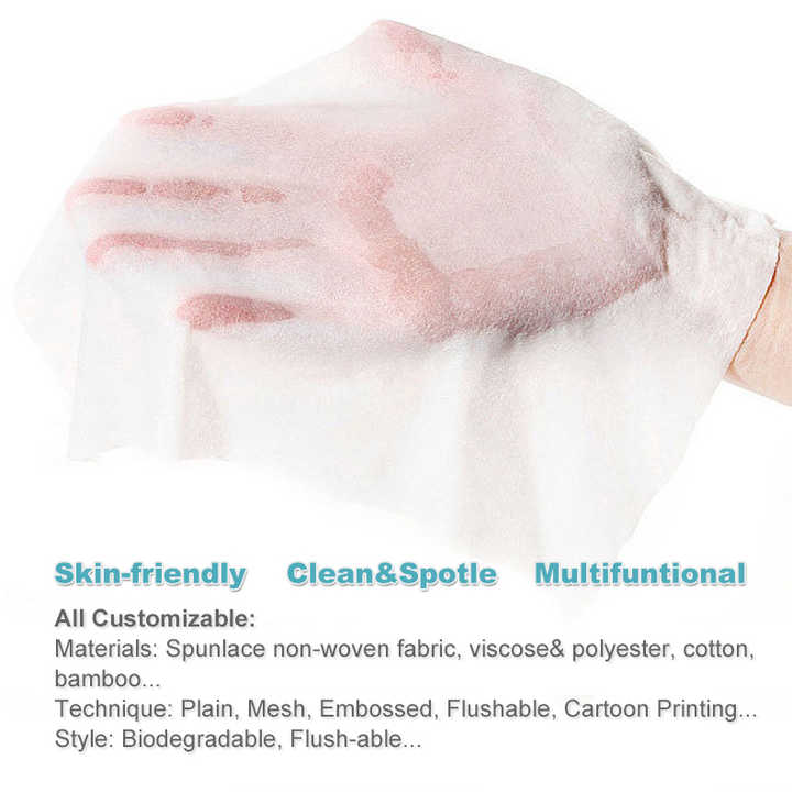 Isopropyl Custom 75% Alcohol Wipes and Alcohol Wet Wipe