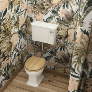 Céramique Wc Sol Debout Salle De Bains Toilette Industrielle Chasse D'eau Dissimulée Placard Haut Niveau Toilette Pan Salle De Bains À Un Londonien - Product Image 6