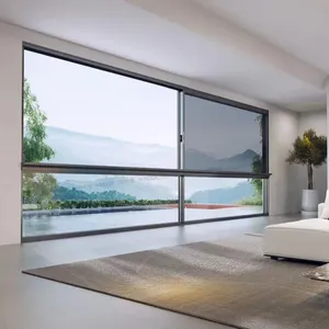 Price list of 48*48 new design aluminium sliding window 1.2m*1.2m with screen philippines price list fixed top sliding window