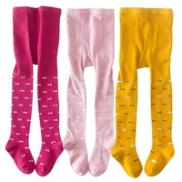 Collants pour filles d'automne, leggings de princesse, 2 à 8 ans, collants en coton, chaussettes à nœud métallique, collants pour filles