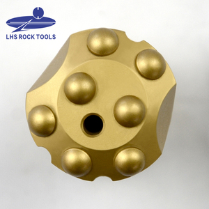 C - Type 38mm R28 Threaded Tungsten <strong>Carbide</strong> <strong>Button</strong> <strong>Bits</strong> for Underground Tunneling - Product Image 2