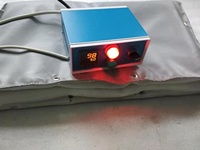 Couverture et manteau chauffants industriels flexibles avec contrôle de température haute précision, thermocouple de type J, taille personnalisable