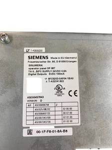 อะไหล่ 6FC5203-0AF05-1AB1 สำหรับ SINUMERIK Operator Front OP 015AT, จอ TFT 15 นิ้ว พร้อมปุ่มเมมเบรน - Product Image 2