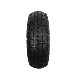 Solid Polyurethane Foam <b>Caster</b> <b>Wheel</b> 4.10/3.50-4 With Grease Fitting For Cargo Wagons And Trucks - Product Image 3