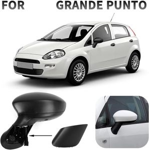 735596884 Coque de rétroviseur universelle pour <span class=keywords><strong>Fiat</strong></span> <span class=keywords><strong>Grande</strong></span> <span class=keywords><strong>Punto</strong></span> 2005-2015-<span class=keywords><strong>2020</strong></span> (2 pièces gauche/droite) - Product Image 6