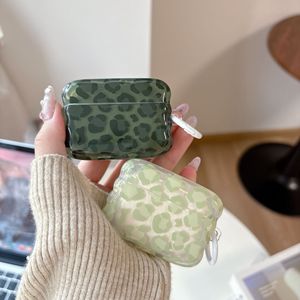 Étui pour AirPods Pro 3 à imprimé léopard brun ambre, étui pour écouteurs sans fil pour générations 2/3/4 avec protection à motif ondulé - Product Image 2