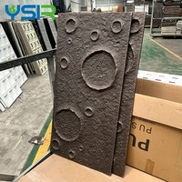 Panel Dinding Dekoratif Eksterior Batu Budaya Buatan Tiruan PU Poliuretan Harga Jual Langsung Pabrik Linyi Yansen