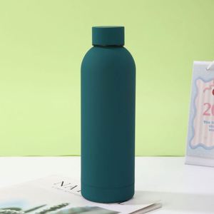 Large Capacity Small Mouth Vacuum <b>Thermos</b> <b>Bottle</b> Stainless Steel Outdoor Sports Insulated Cold Drink Water Cup - Product Image 1