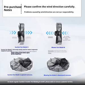 Ventilateur axial de refroidissement pour condenseur de réfrigérateur à rotor externe à condensateur, pour climatiseur - Product Image 5