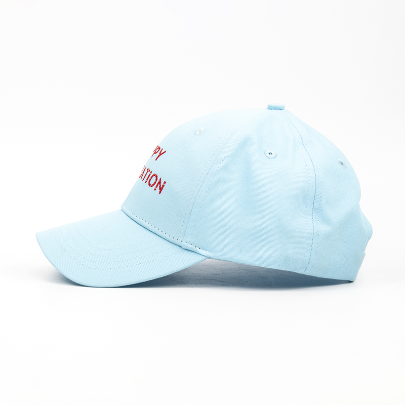 Fashion custom new design 6 Panel Unisex  Cotton Embroidery Laser Perforated Hole Rubber Patch Baseball Hat Sport Cap