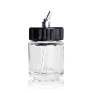 128 Paint Pot 22cc Glass Airbrush Bottle With Screw Cap For Multi Color <b>Spraying</b> Accessories - Product Image 3