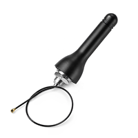 Antenne extérieure 80 mm, gain 5 dBi, 433 MHz, étanche, à visser, type champignon, pour télécommande de meuble