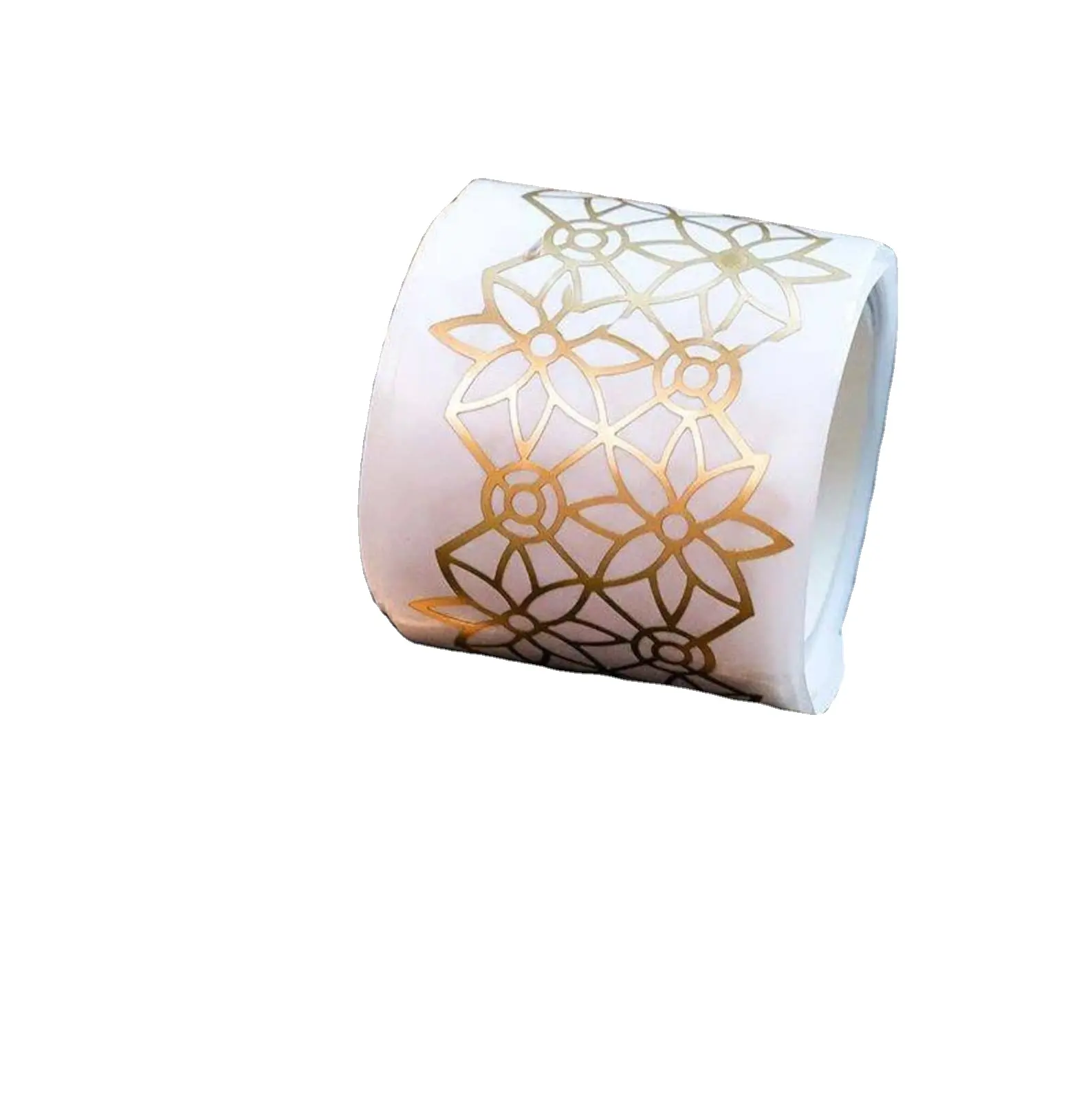 Adhesivo OEM impreso personalizado forma Irregular beso troquelado decoración Anime Vintage papel crepé cinta adhesiva Washi