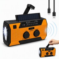 Custom Logo 5000mAh NOAA Alert Radio with Flashlight for Emergency Gift Kits and Safety Campaigns