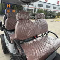 Voiturette de golf électrique haute performance 6 places avec sièges confortables, idéale pour les centres de villégiature et les zones touristiques
