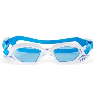 Lunettes de natation professionnelles personnalisées anti-buée, étanches, haute définition, avec revêtement miroir, joint 3D, vision améliorée pour la vente en gros - Product Image 2