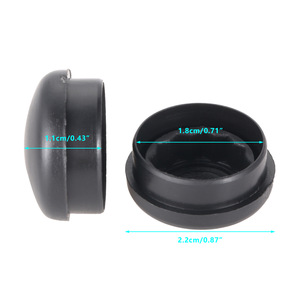 Capuchon de bras d'essuie-glace en plastique, diamètre intérieur de 1.8cm, pour Volkswagen Audi Bentley Lamborghini - Product Image 1
