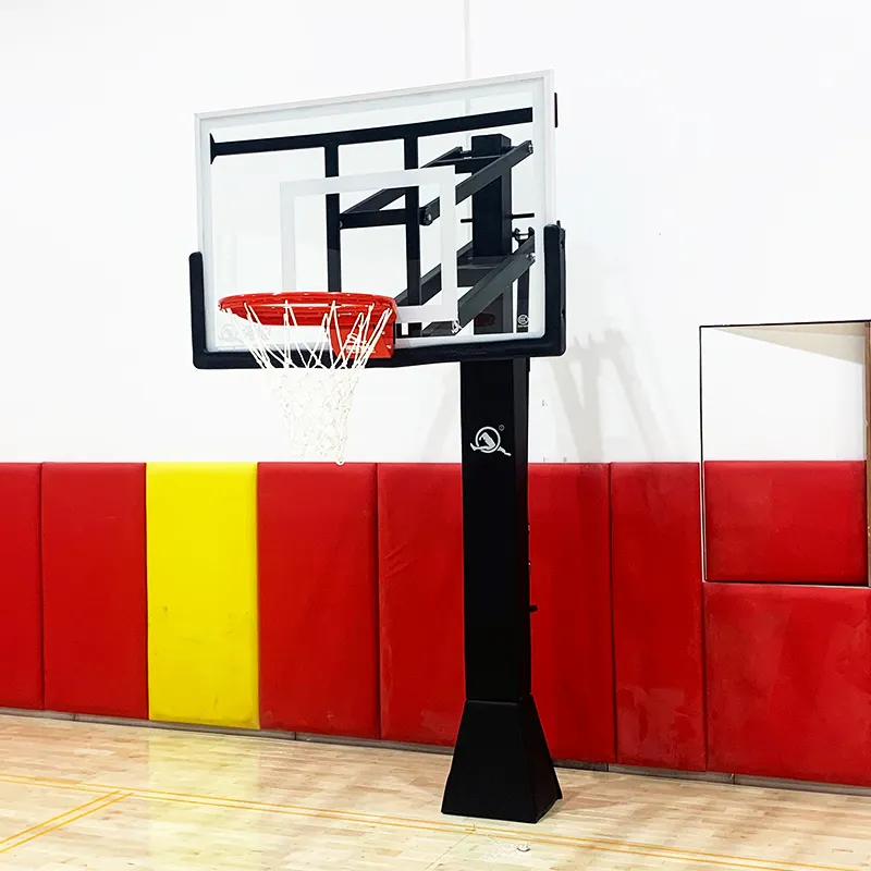 चीन ने शीर्ष गुणवत्ता अनुकूलित इनडोर ऊंचाई समायोज्य 4.75-10 'अंदर बास्केटबॉल हूप'
