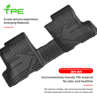 Tapis de sol de voiture TPE 3D imperméables et antidérapants pour Dacia/Renault Duster 2018-2024 - Vente chaude
