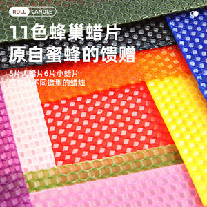 ชุดทำเทียนม้วน DIY 18 ม้วน ปลอดสารพิษ รูปทรงตามสั่ง สำหรับเด็ก ของขวัญงานฝีมือวันเกิด - Product Image 3