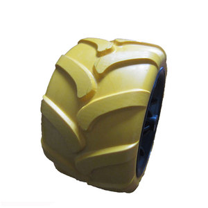 <span class=keywords><strong>Roue</strong></span> en mousse PU de sable de 7 pouces de <span class=keywords><strong>large</strong></span> <span class=keywords><strong>pour</strong></span> wagon de fret de <span class=keywords><strong>chariot</strong></span> de plage pliant extérieur - Product Image 2