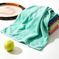 Serviette de sport en microfibre tricotée, super douce, séchage rapide, avec logo personnalisé, idéale pour le visage et les mains – Meilleure vente en gros