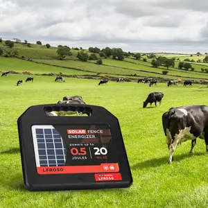Zaun Energizer Solar betriebener Energizer Vieh Elektrozaun Solar für Farm Solarenergie Elektrozaun für catt