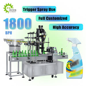 ZXSMART Machine de capsulage à vis pour jerrican à pulvérisation à gâchette en plastique à tête unique électrique à haut rendement pour l'emballage alimentaire - Product Image 1