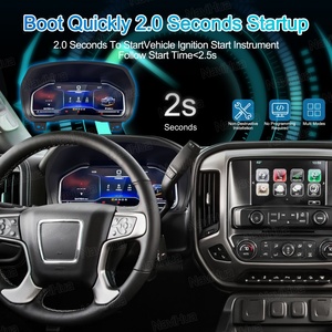 หน้าปัดดิจิตอล NaviHua ดีไซน์ใหม่ สำหรับรถยนต์ GMC Sierra Chevrolet Silverado ปี 2013-2019 ระบบ Linux - Product Image 4