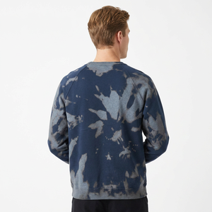 Sweat-shirt 3D personnalisé, fabrication directe, délavé à l'acide, unisexe, en molleton de coton épais, col rond, imprimé tie-dye, manches longues - Product Image 2