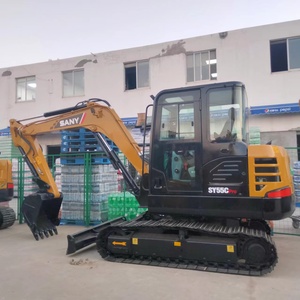 Miniexcavadora Sany SY55C Usada Original Barata en Excelente Estado, Mejores Máquinas, SY60C SY75C SY95C SY215C SY55 SY55C Excavadora Usada - Product Image 1