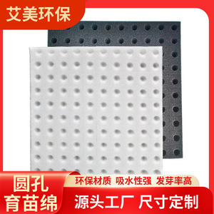 Éponge de culture hors-sol Amy 25x25x25mm, cube de semis hydroponique en polyuréthane blanc - Product Image 5