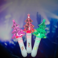 Benutzer definierte Weihnachts baum LED bunte Light Stick Festival Dekoration für Werbe party liefert Weihnachts geschenke