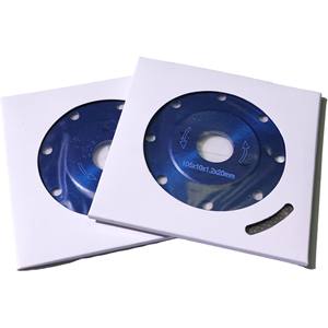 Disque de coupe diamanté électro-plaqué bleu de 105 mm pour sols et murs en céramique, lame fine, anti-vibration, disque de meulage diamanté - Product Image 2