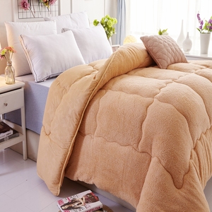 Edredón grueso de Sherpa, ropa de cama de invierno, gran oferta - Product Image 3