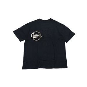 เสื้อยืดคอกลมแขนสั้นพิมพ์ลายตัวอักษรตามสั่งสำหรับผู้ชาย ทรงปกติ ผ้าคอตตอนเจอร์ซีย์ สไตล์ลำลอง สีขาว สีดำ - Product Image 4
