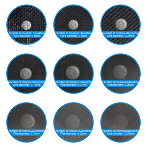 Filtres en maille de fil métallique tissé en acier inoxydable 304 316 anti-corrosion, mailles 30 40 50 60 70 80 200 250 - Product Image 2