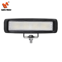 Luz LED Todoterreno OEM Personalizada de 6.0 Pulgadas con Voltaje Amplio de 9-32V, 3300LM, E-MARK, IP67K para Marca Fleet, Modelo LML-6481W
