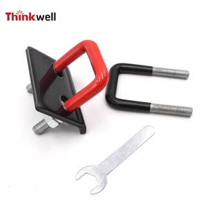 ตัวหนีบเหล็กแบบ U ยี่ห้อ Thinkwell พร้อมตัวล็อคแบบ Ratchet และตะขอรูปตัว J สำหรับยึดสิ่งของบนรถพ่วง - Product Image 2