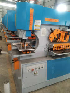 油圧穴パンチャー工場在庫Q35Y 90トン120トン160トン鉄労働者金属シートパンチとせん断機 - Product Image 6